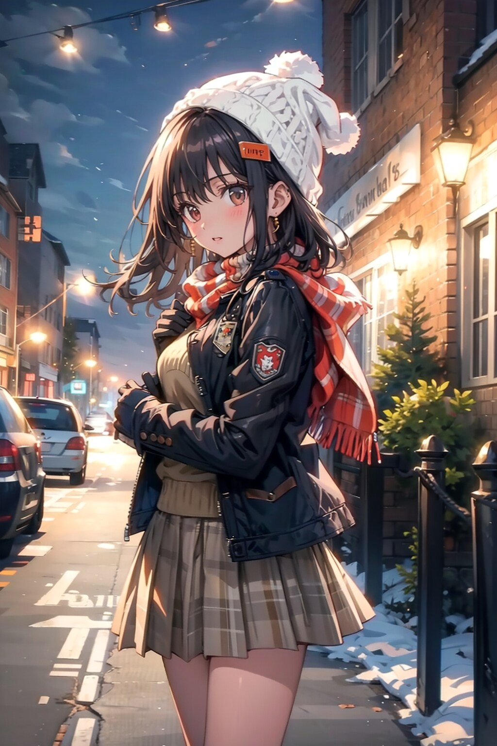 夜明け前は寒いね