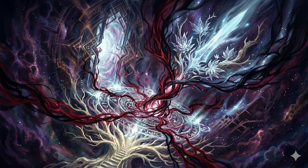 魔術師オルウェンの詠唱で召喚 (2,3枚目)