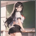 巨乳JK　Big breasted JK 5枚目