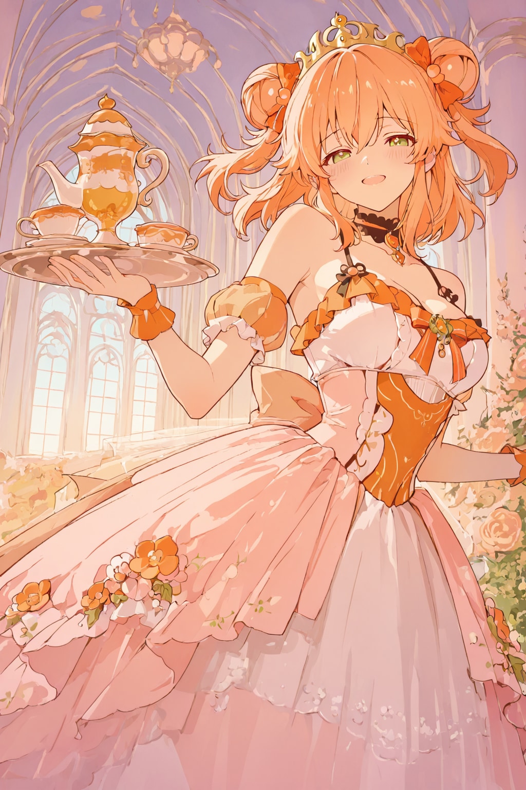 あんずスイーツのお茶会