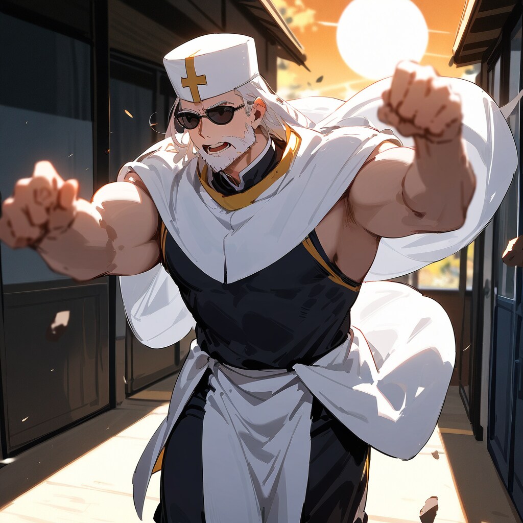 筋力にステータスを全振りした僧侶 | の人気AIイラスト・グラビア