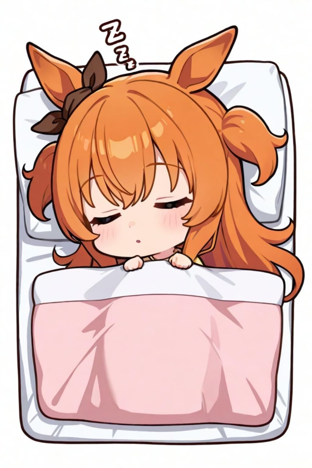 寝るマヤノ