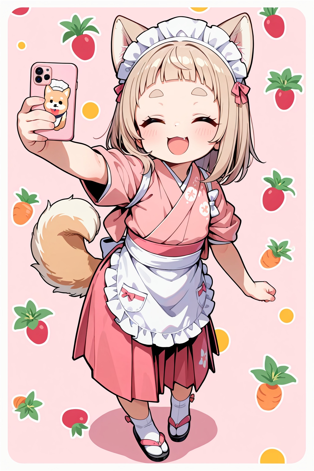 姫カット麻呂眉ぱっつんののの