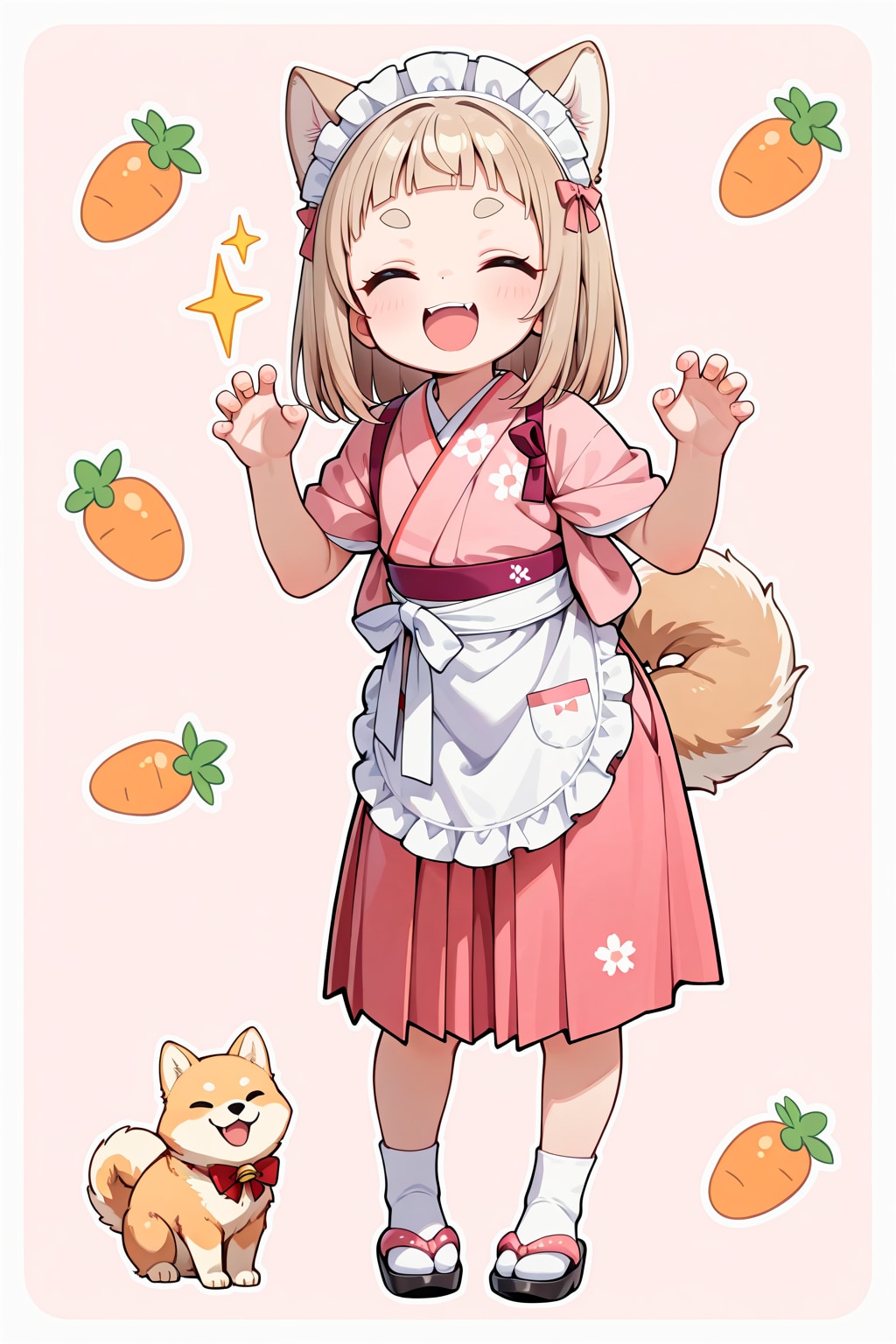 姫カット麻呂眉ぱっつんののの