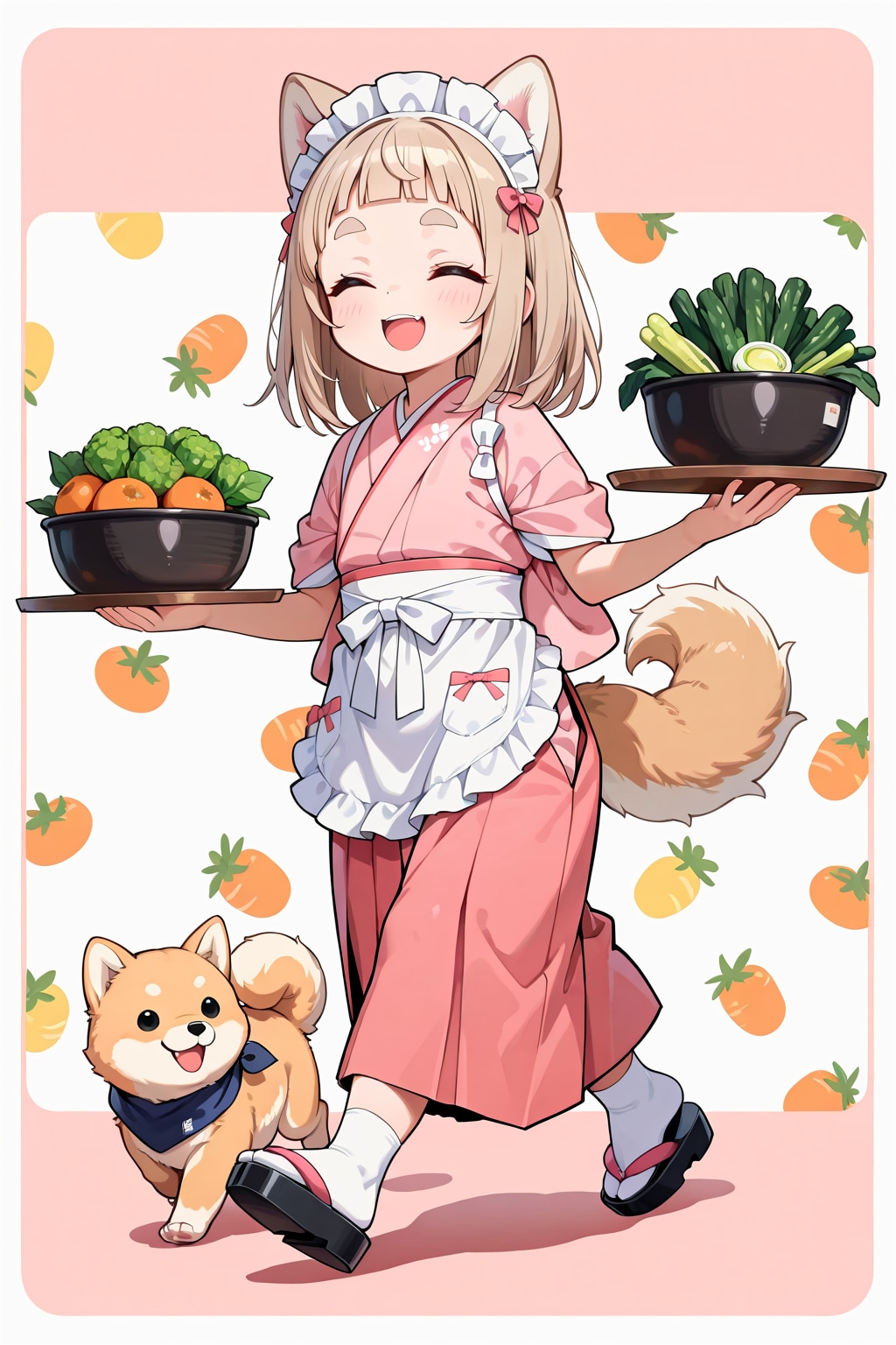 姫カット麻呂眉ぱっつんののの
