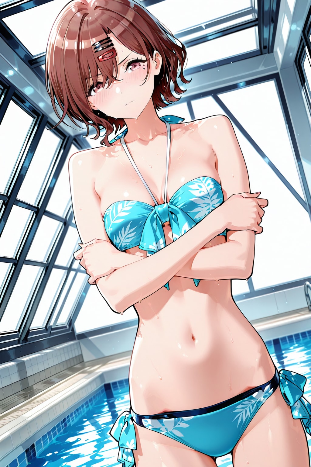 恥ずかしいから・・・そんな変態みたいに見ないで。