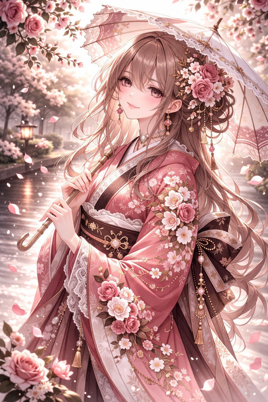ローズ×茶