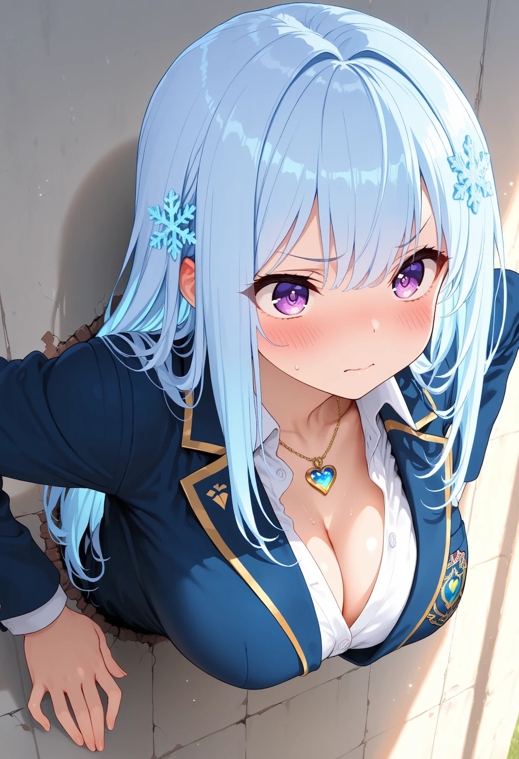 何みてるのよ？助けてよ！