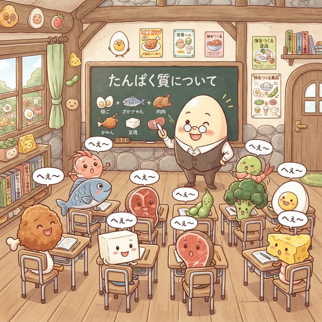 たんぱく質学校 | の人気AIイラスト・グラビア