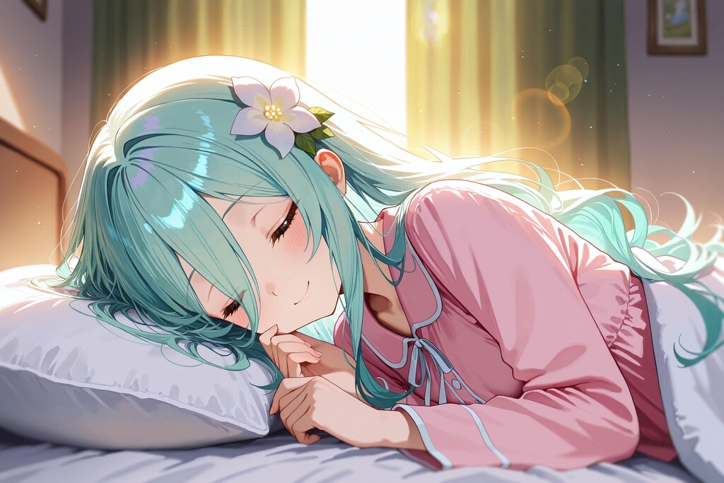 天使さんのおやすみタイム♪