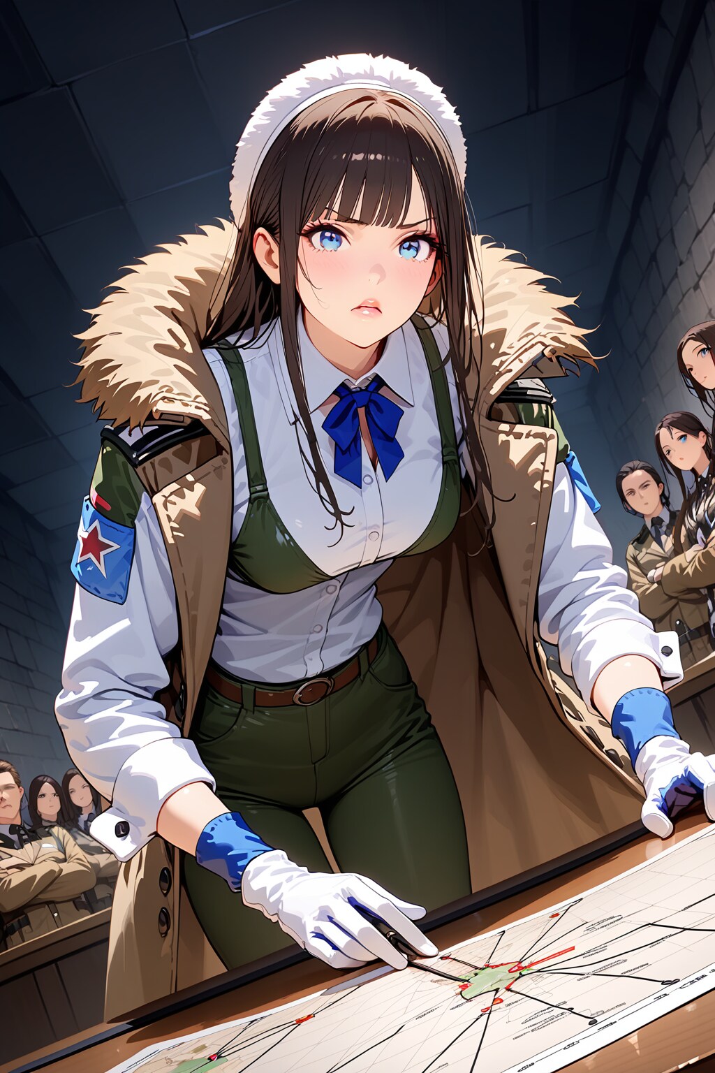 対ログウッド反乱軍作戦会議