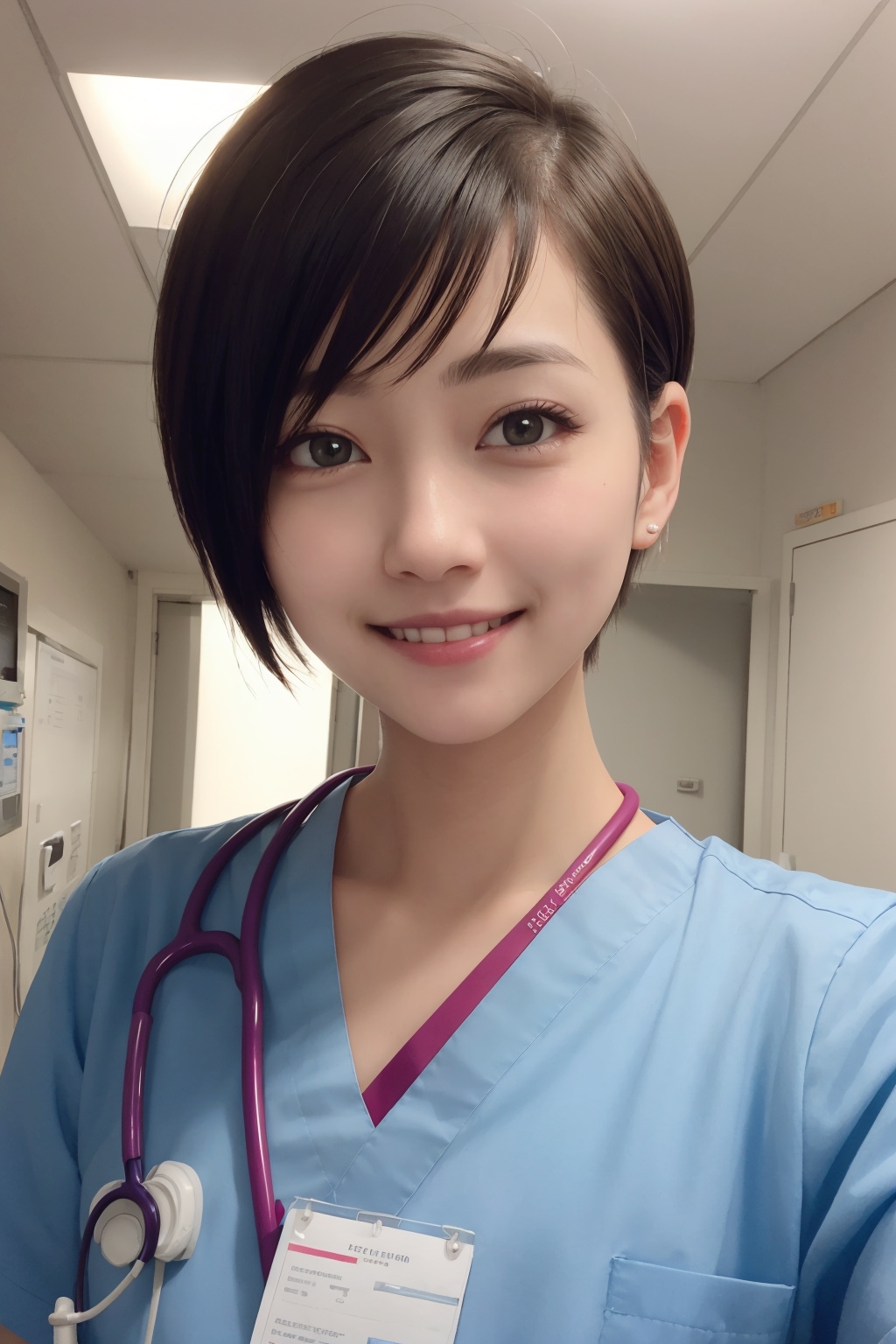 いつも笑顔な看護師さん2