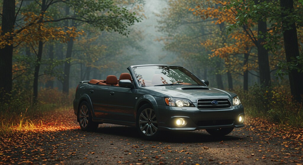 レガシィアウトバックオープンカー