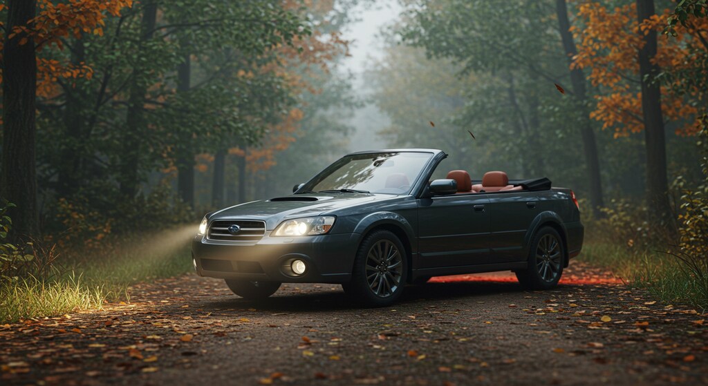 レガシィアウトバックオープンカー