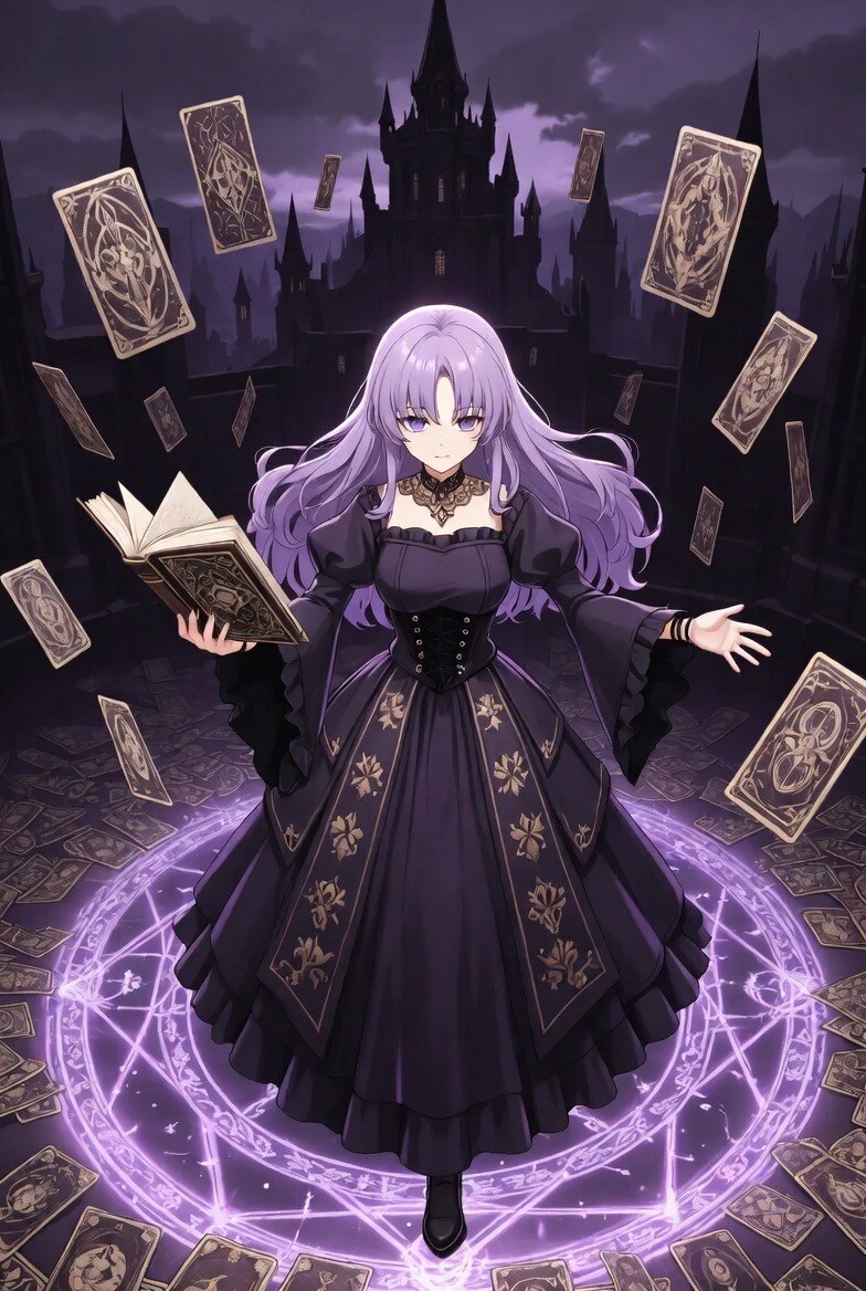 魔女とタロットカード