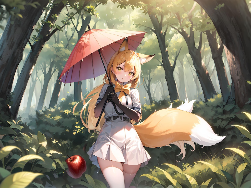 森の中の少女