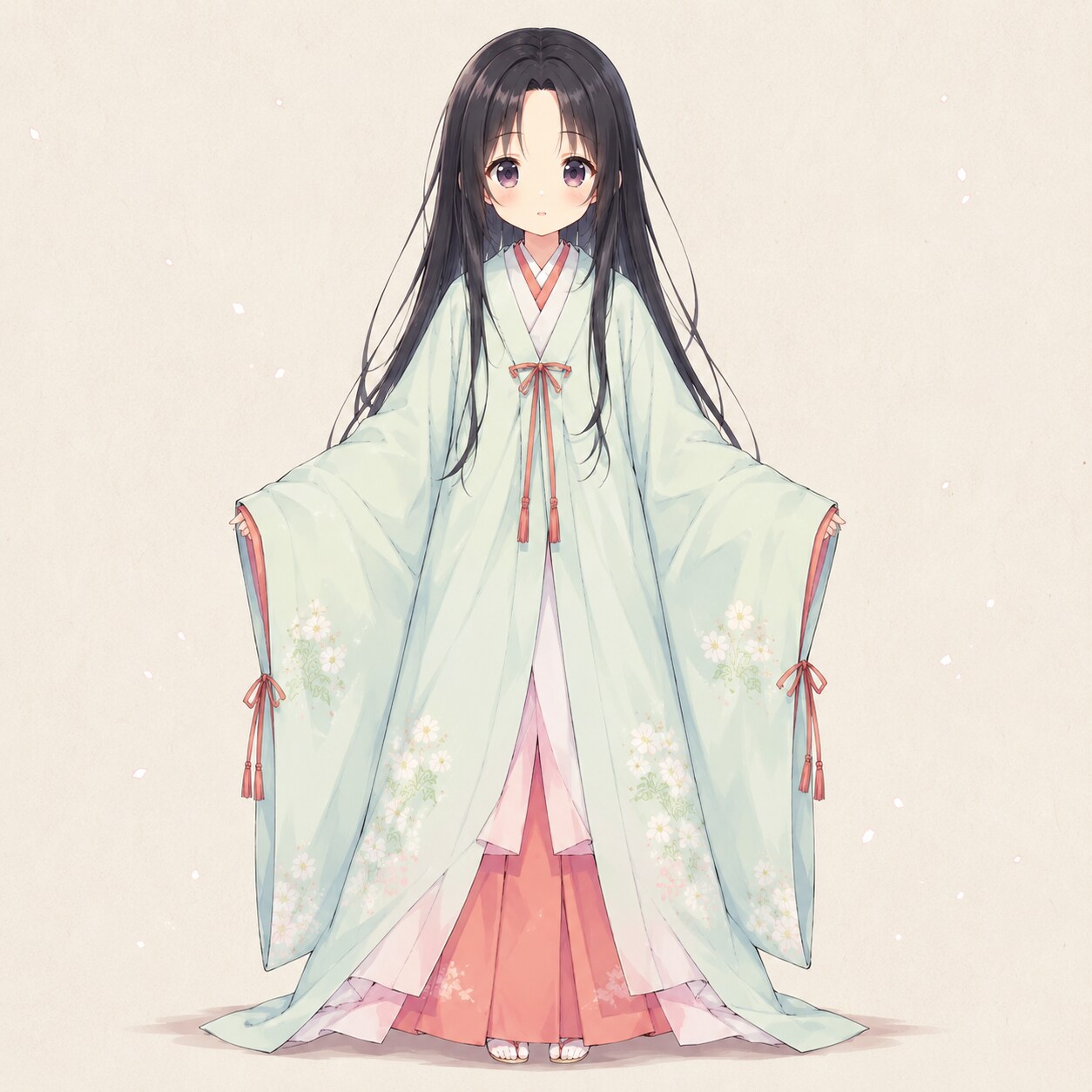 平安貴族幼女 | の人気AIイラスト・グラビア
