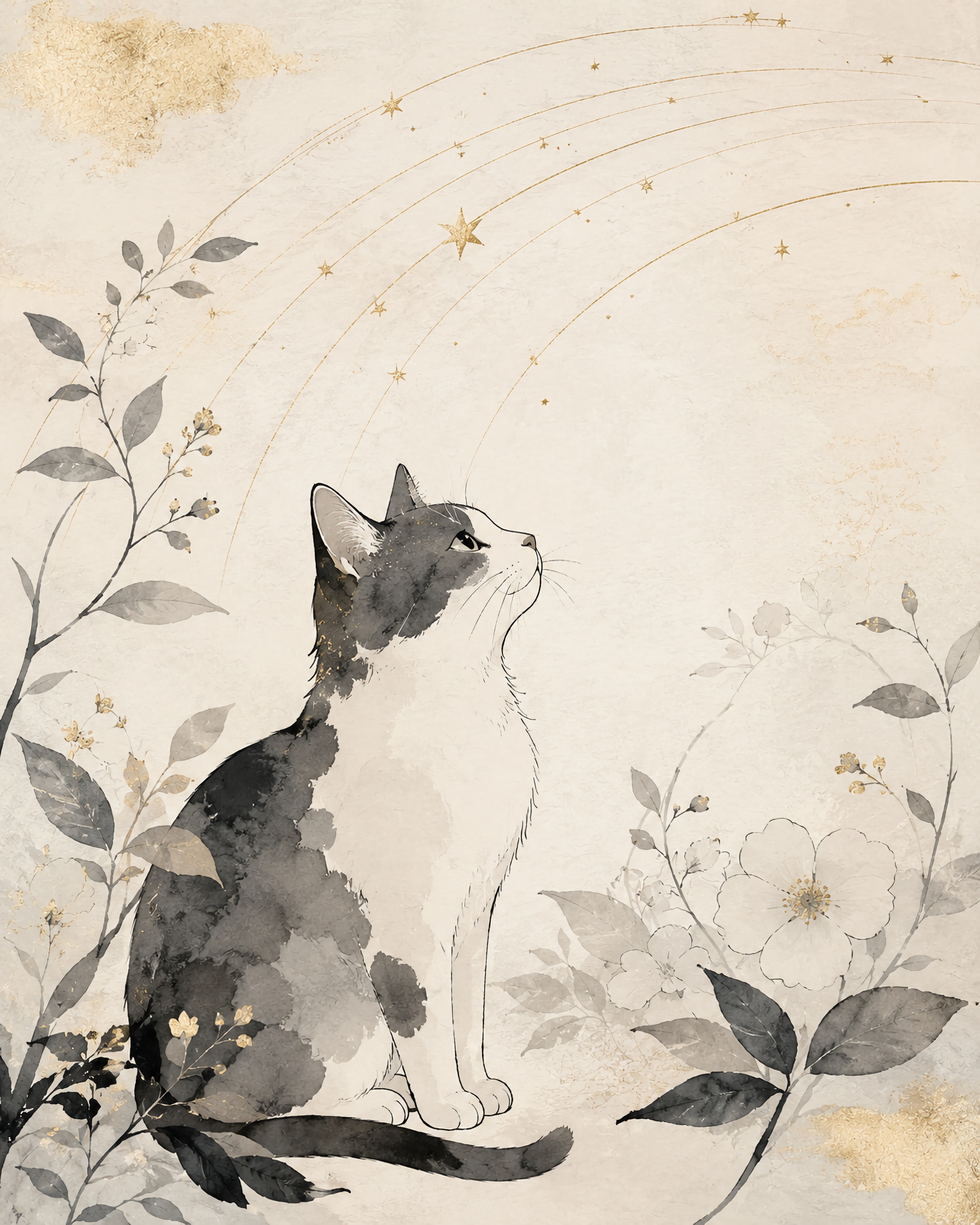 星を待つ、しっぽ。