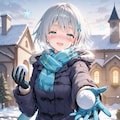 冬は雪だよ 2枚目