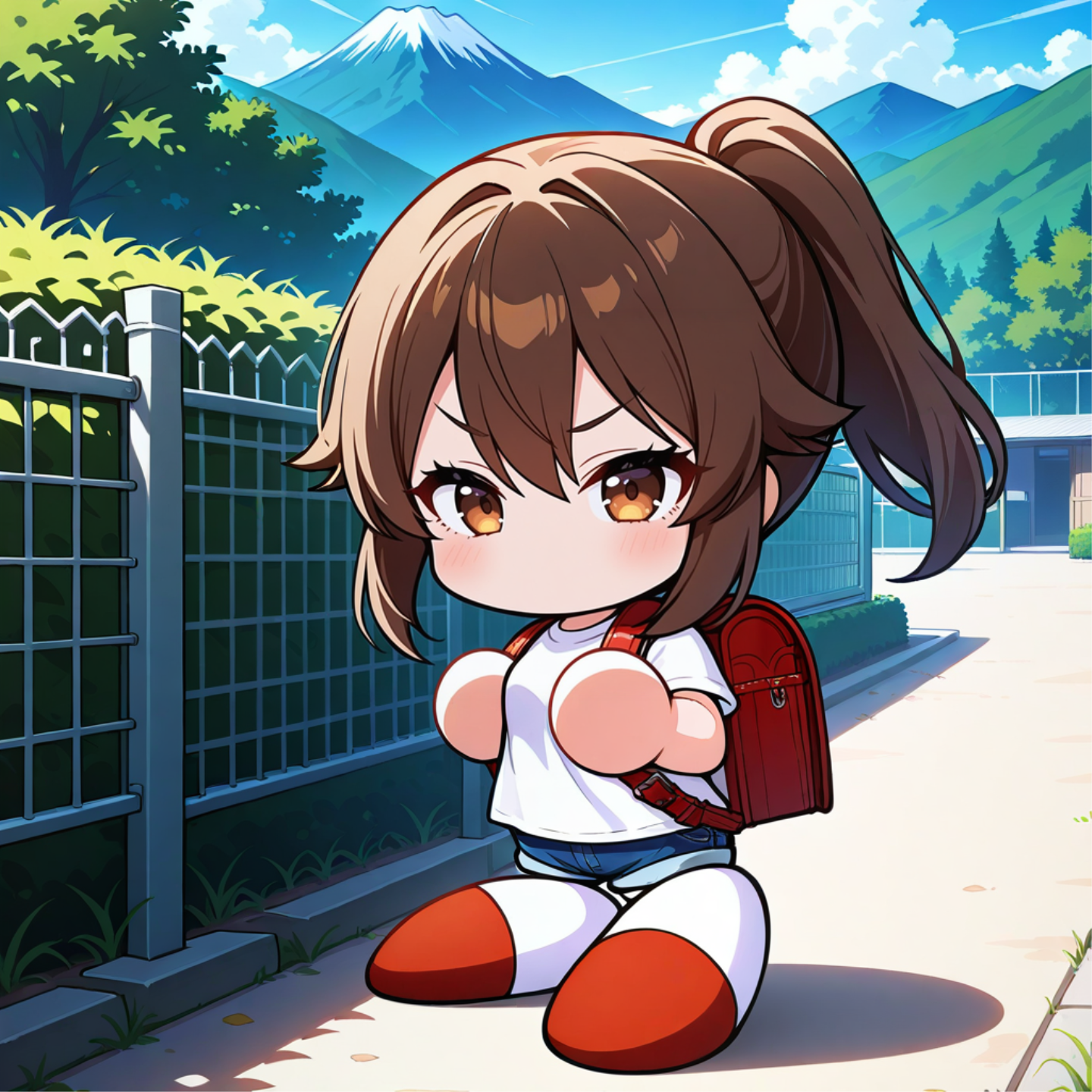 登校日 | の人気AIイラスト・グラビア