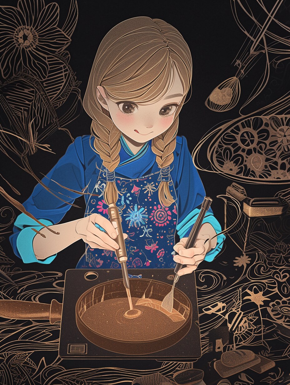 手作りチョコ：8枚の戦場