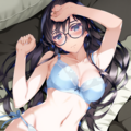 bed invitation, lightblue lingerie 12枚目
