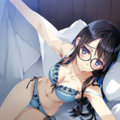 bed invitation, lightblue lingerie 9枚目