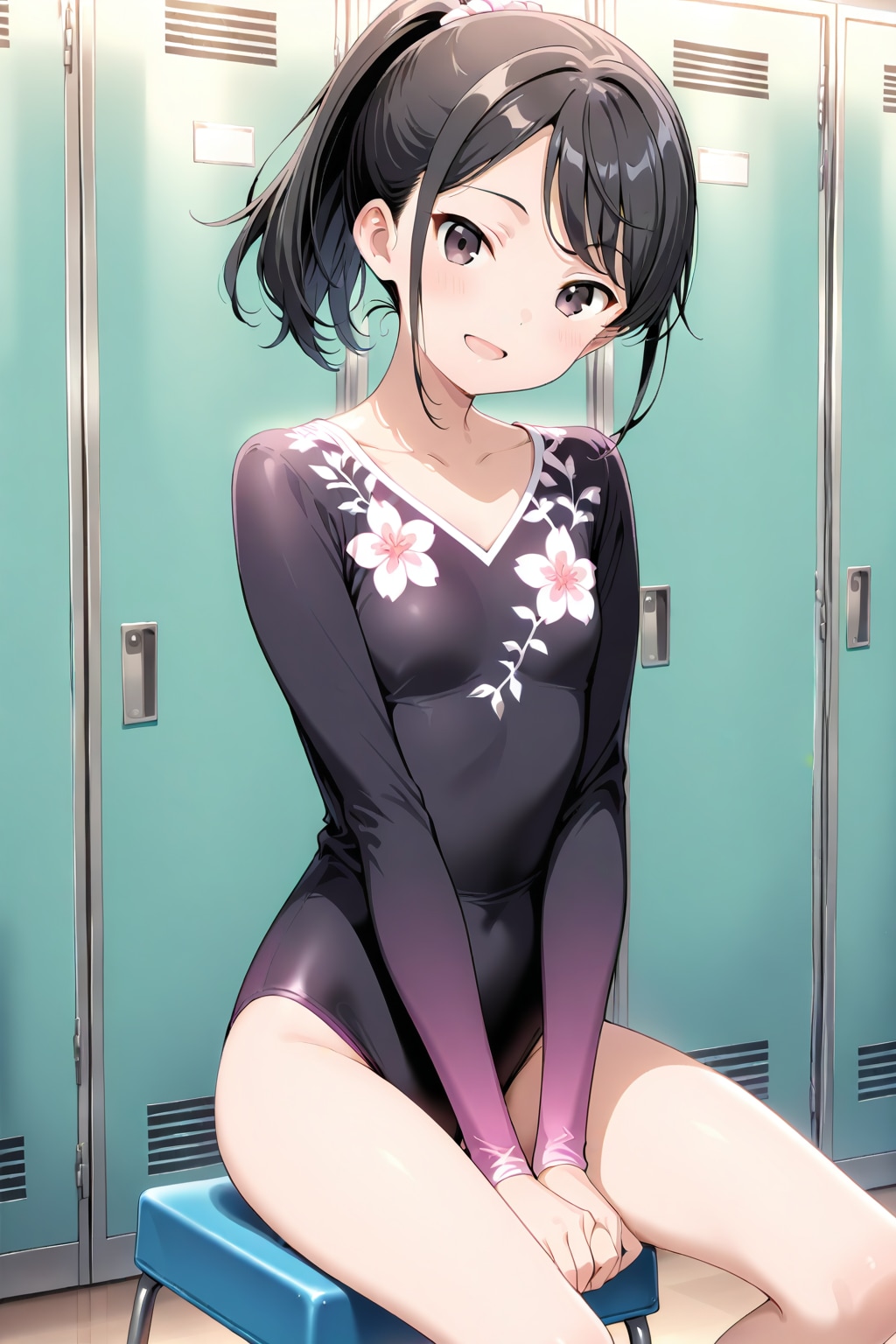 新体操部の沙希ちゃん✨７６