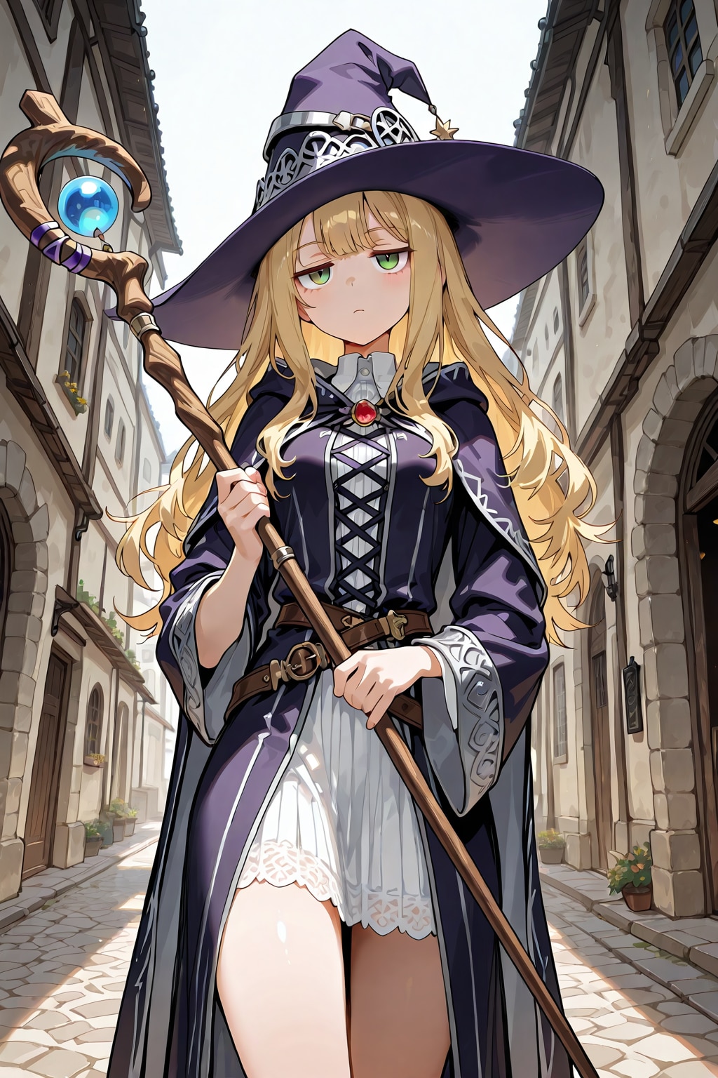 ジト目