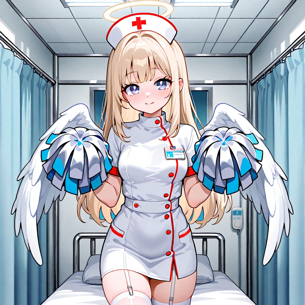 lilyで看護師チアリーダー天使ちゃん260603 | の人気AIイラスト・グラビア