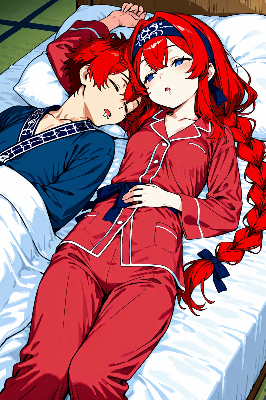 お寝坊小織くんと・・・・・・