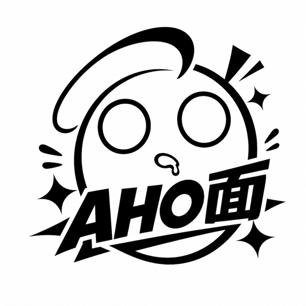 AHO面ロゴoqo