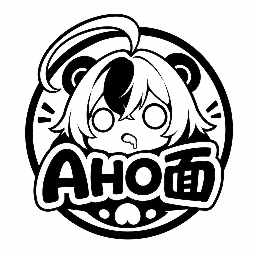AHO面ロゴoqo