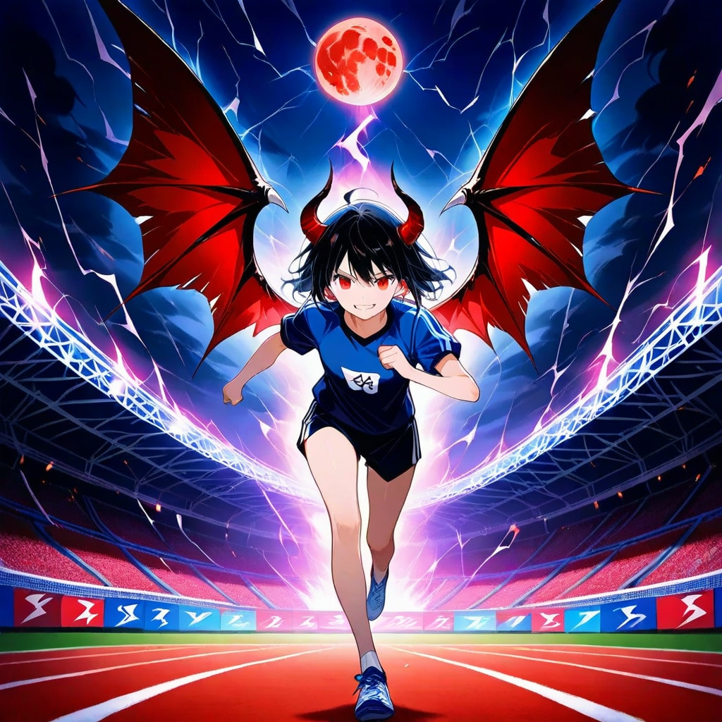 gryphonで陸上競技悪魔っ子251117