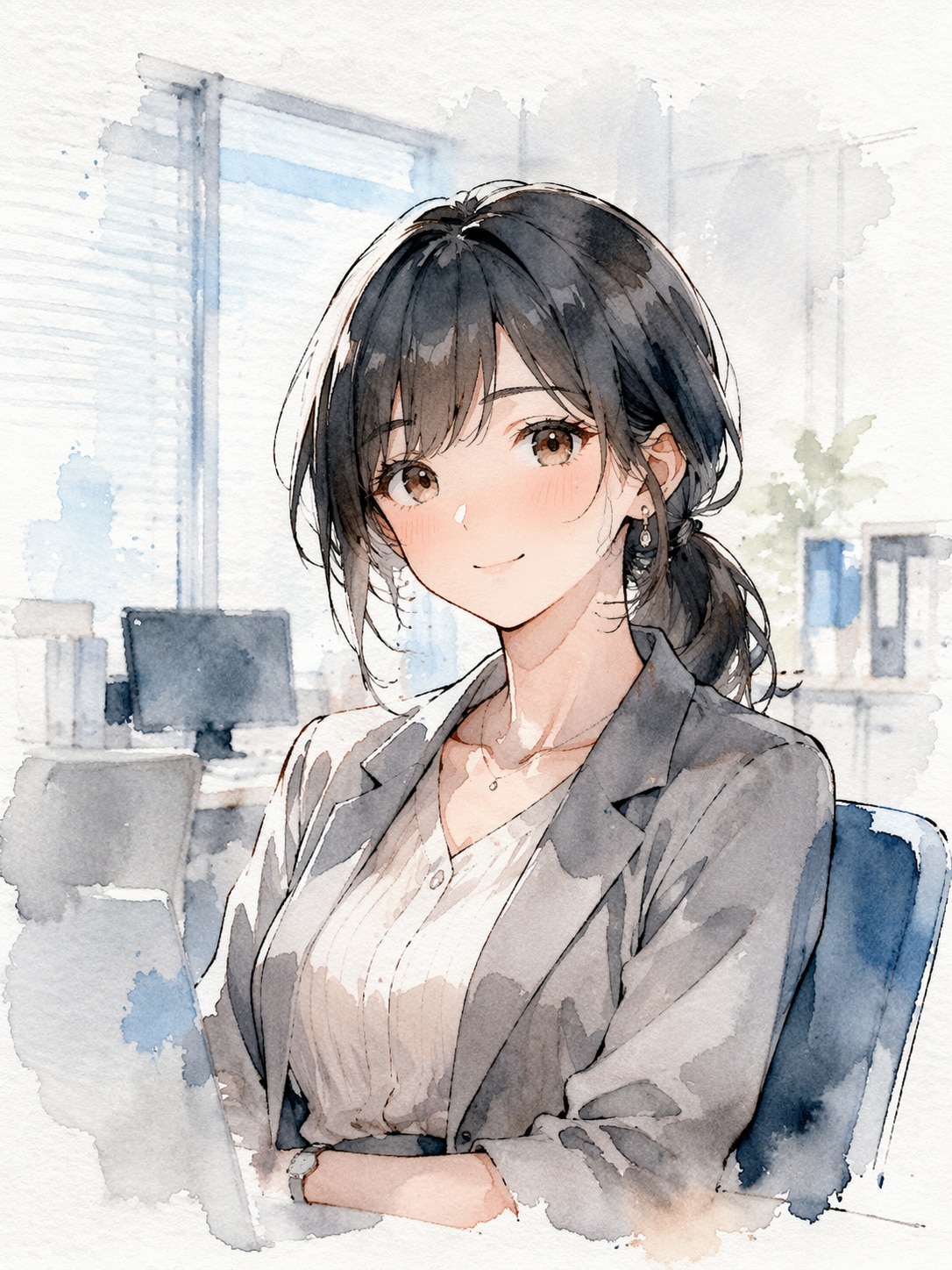会社の後輩 | の人気AIイラスト・グラビア