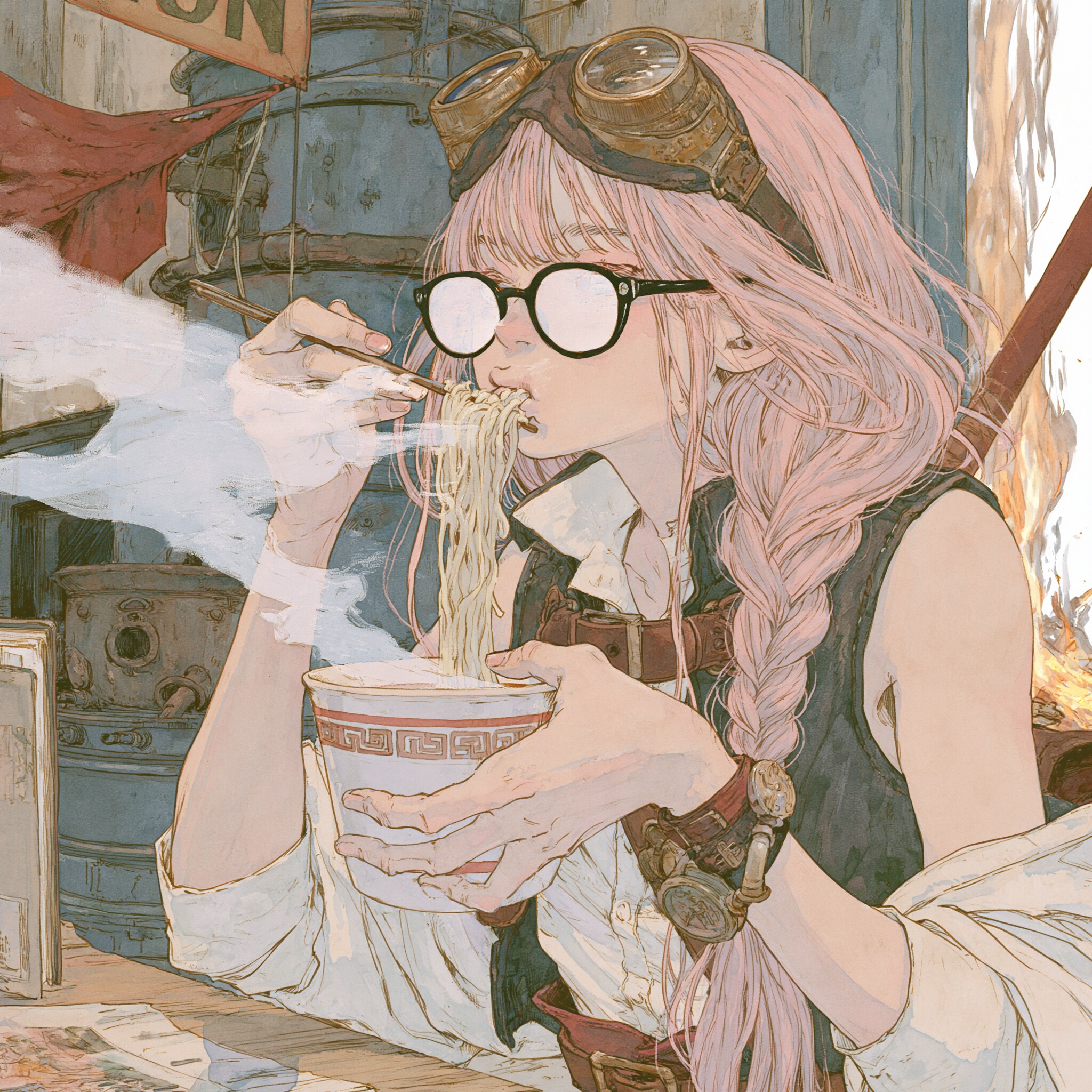 メガネ女子 | の人気AIイラスト・グラビア