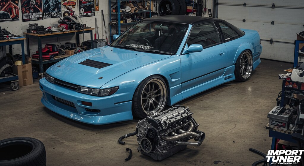 S13シルビアのドリ車