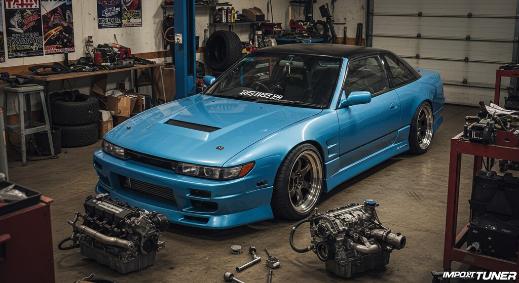 S13シルビアのドリ車