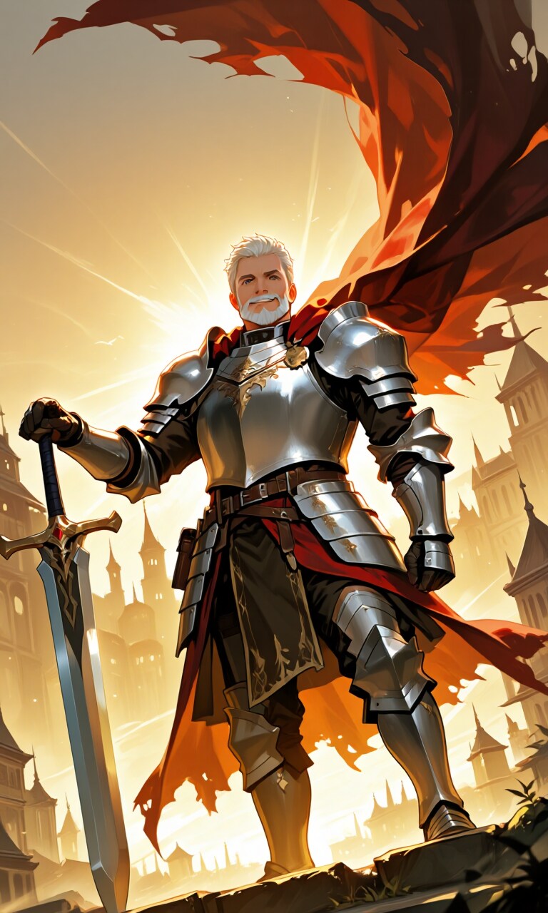 騎士団長ロウガイ | の人気AIイラスト・グラビア