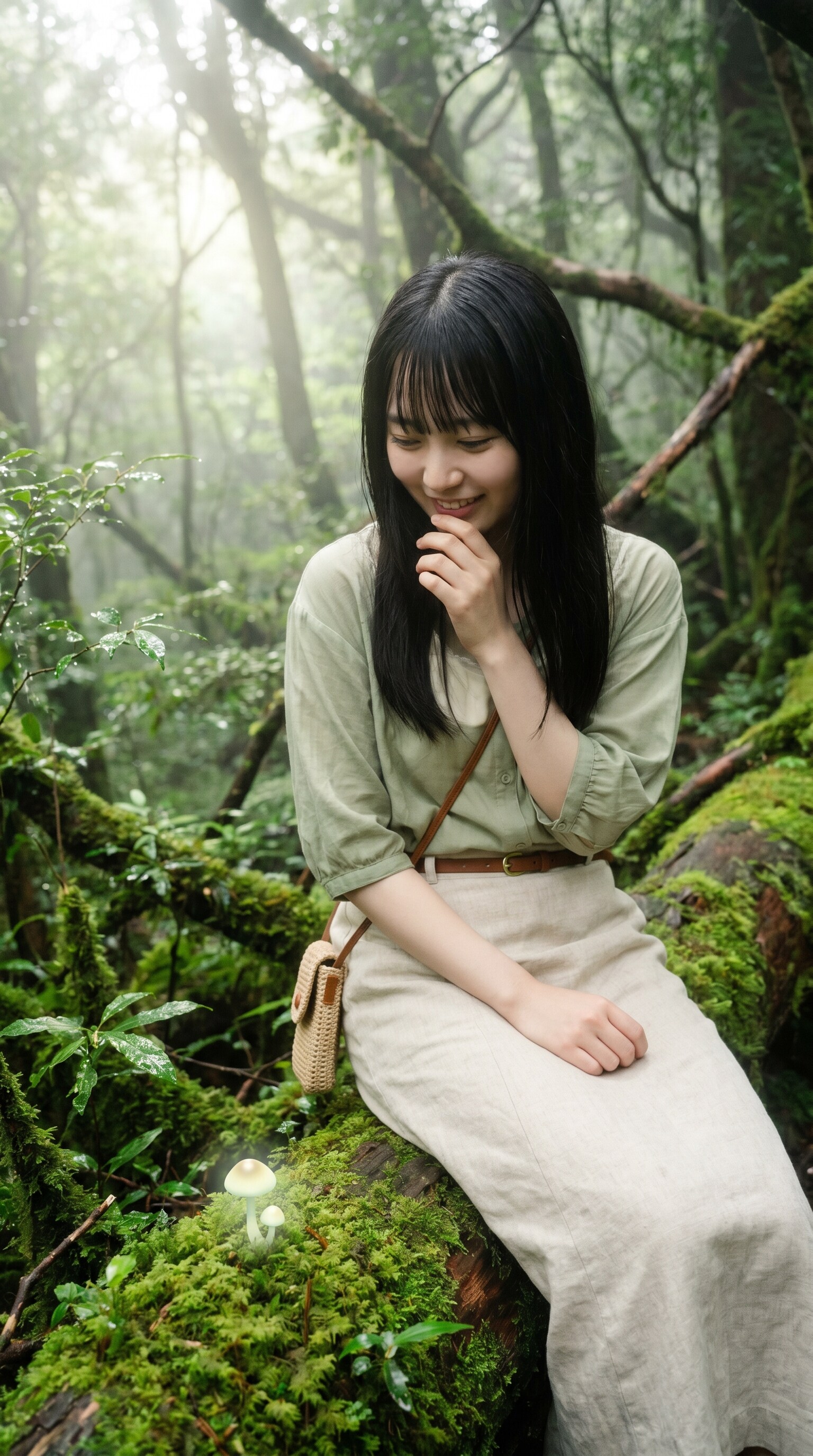 The Forest Told Her a Small Secret | の人気AIイラスト・グラビア