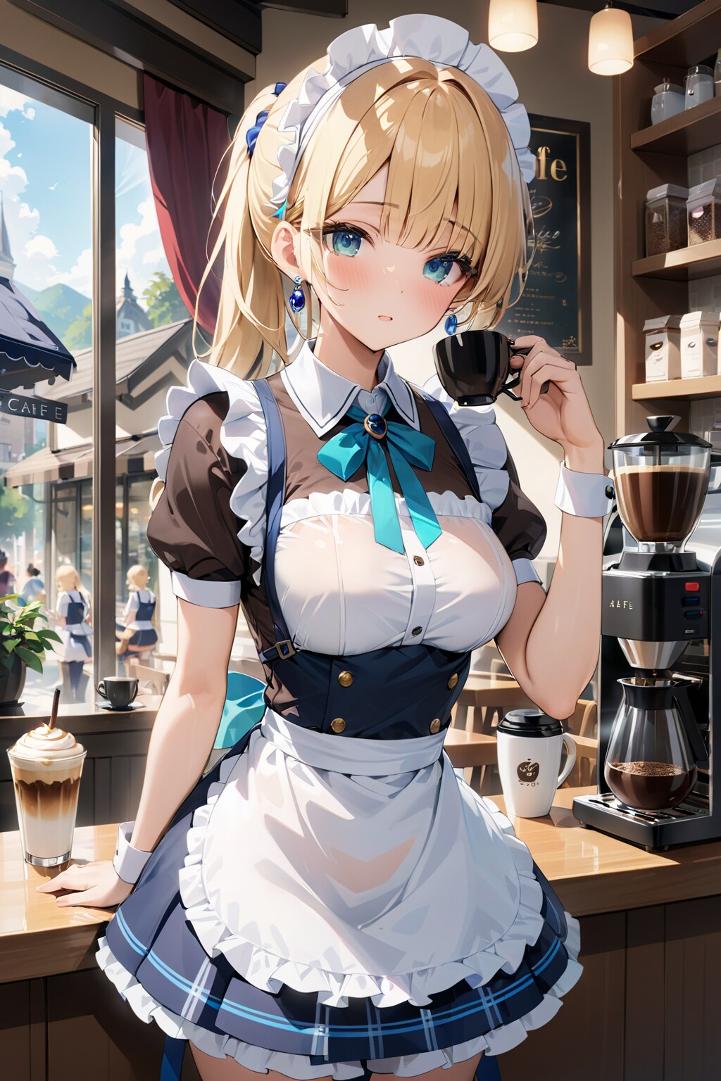 あっ、お早うございます、お館様。今日もお仕事頑張って下さいね。ー久振りの #EMERALD ー