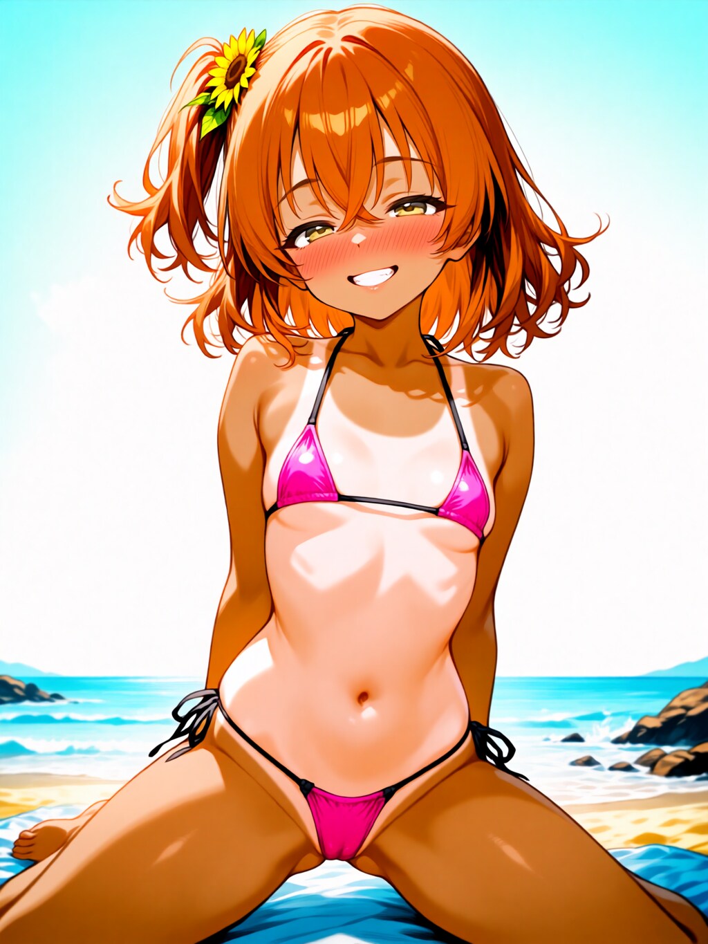 日向水着　メスガキモード