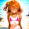 日向水着　メスガキモード 2枚目