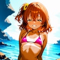 日向水着　メスガキモード 8枚目