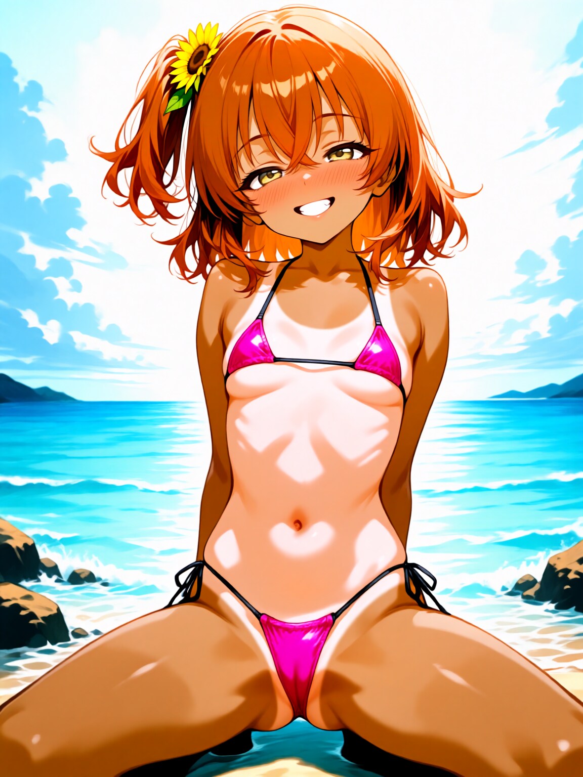日向水着　メスガキモード