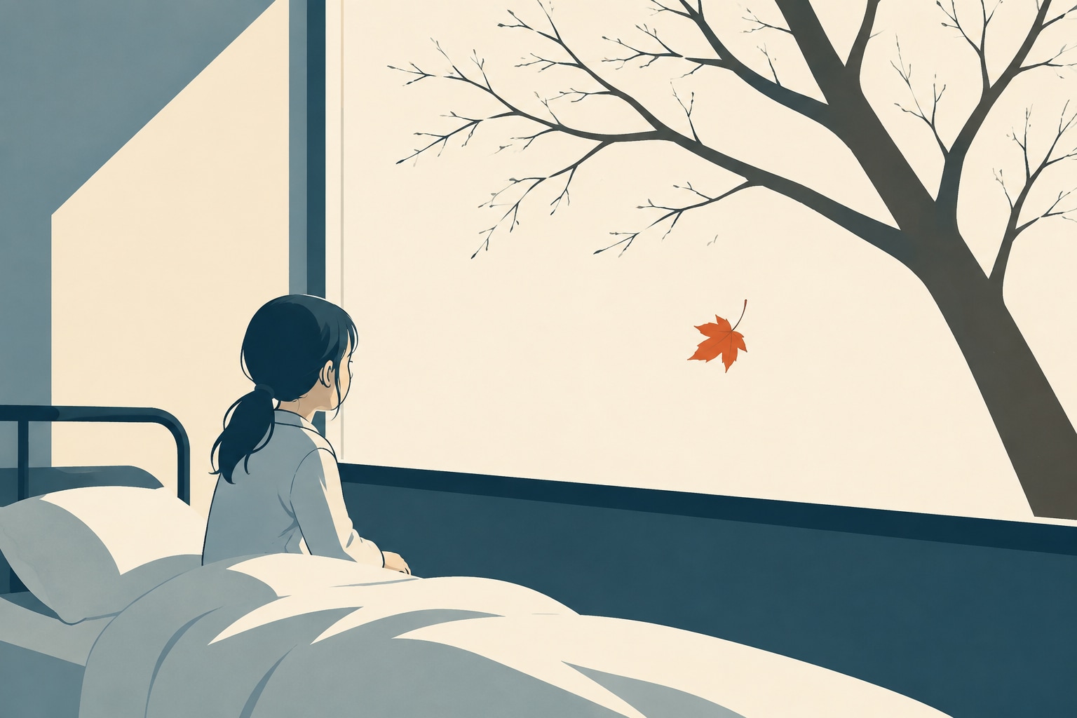 あの葉が全部落ちたら私は…… | の人気AIイラスト・グラビア