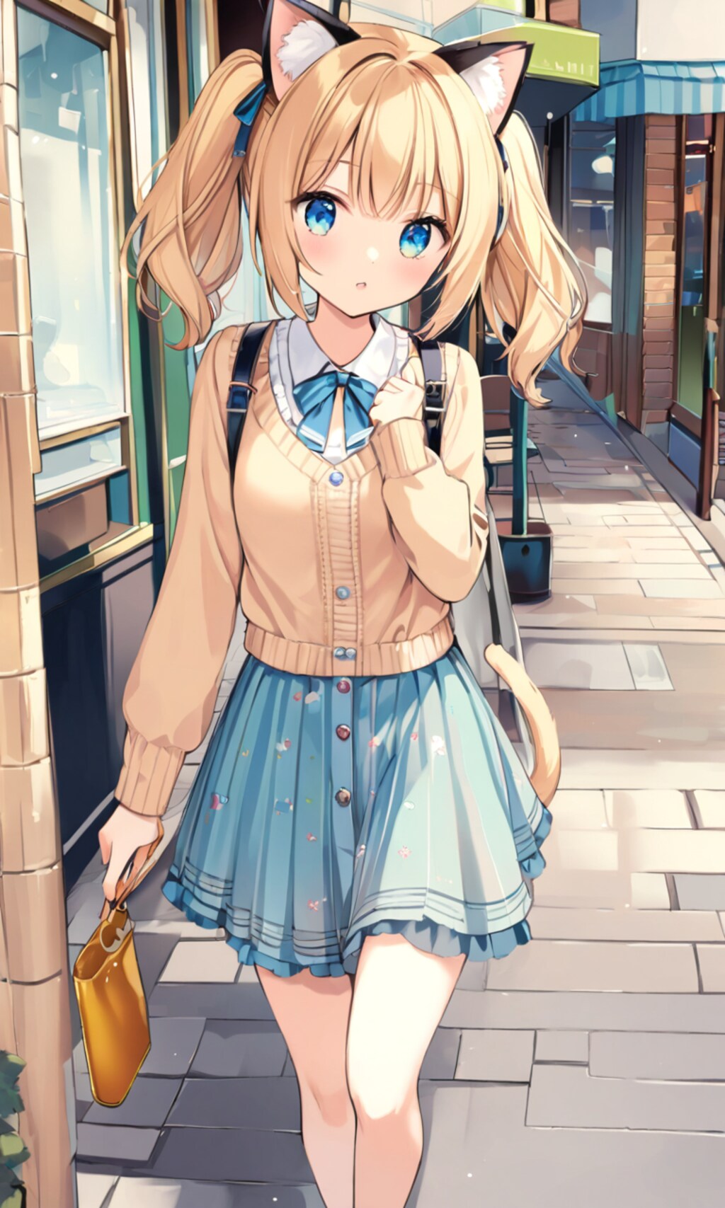 こるり「お買い物♪お買い物♪」まや「お小遣い大丈夫か」