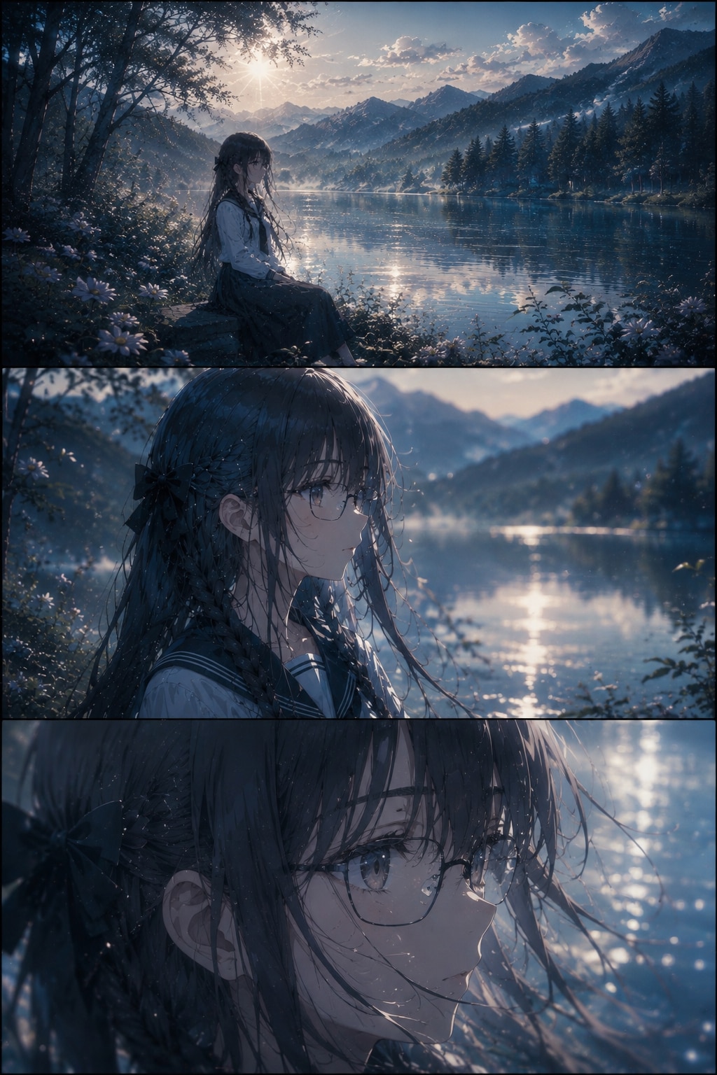 眼鏡三つ編み01