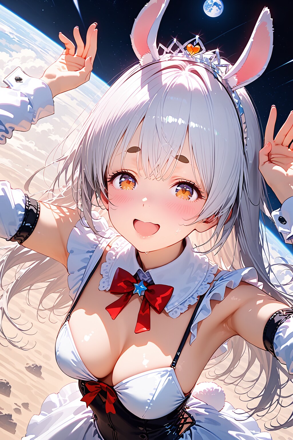 伝説の少女 月兎 | の人気AIイラスト・グラビア