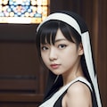 可愛い修道女2 5枚目